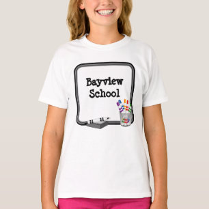 T-Shirt com espírito escolar