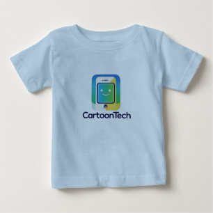 T-Shirt Com Face De Cartoon TechToon