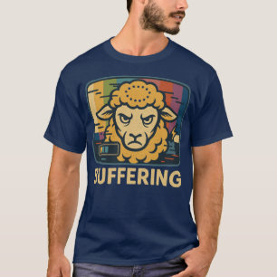 T-Shirt com Falha de Ovelhas
