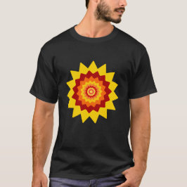 T-Shirt Com Flor Ímpar