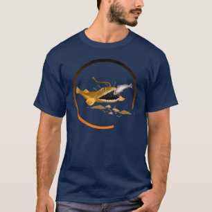 T-shirt com fome dos peixes