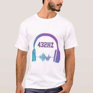 T-Shirt com frequência de cicatrização de 432 hz