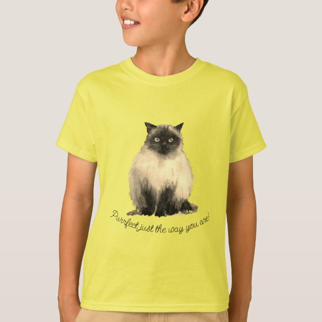T-Shirt com gato de Furto (Frente)