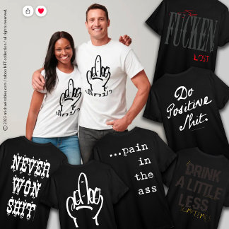 T-Shirt com humor escuro 110