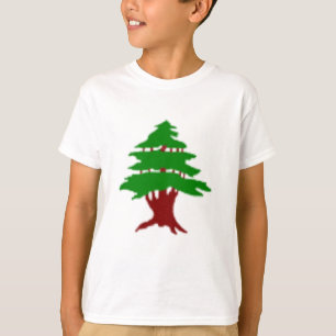 T-Shirt com Imagem Patriótica Premium do Cedro do 