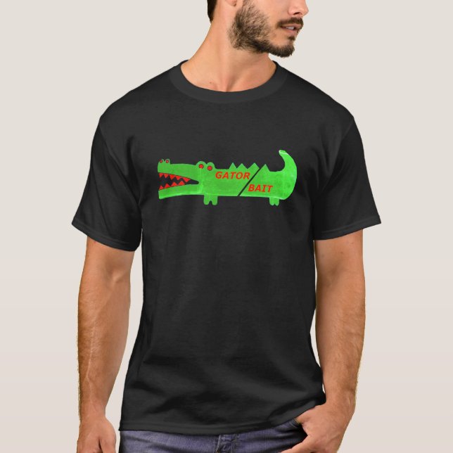 T-Shirt com isco de gator (Frente)