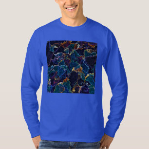 T-Shirt com lambreta de óleo