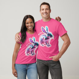 T-Shirt com lebre árctica
