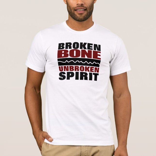 T-Shirt com lesões acidentais estranhas (Frente)