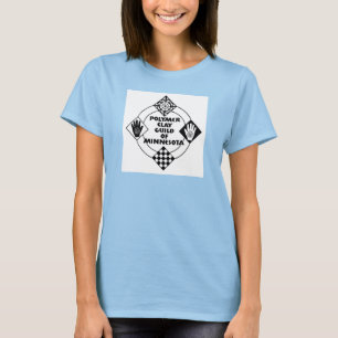 T-shirt com logotipo da extra grande PCGMN