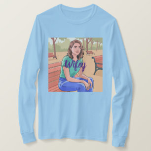 T-Shirt Com Longa Distância