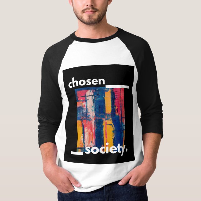 T-shirt com manga personalizada TCS-Edition (Frente)