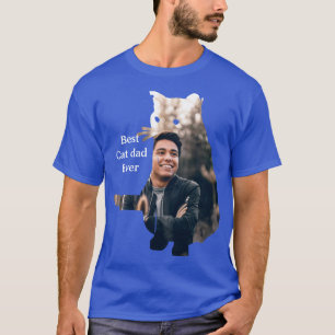 T-Shirt com modelo de foto de gato fofo moderno