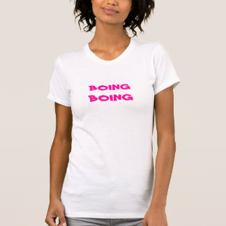 T-shirt com o "Boing Boing "