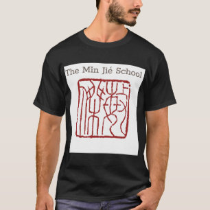 T-Shirt com o logotipo da Escola Min Jie