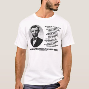 T-shirt Com o Sentimento Público Nada Pode Falhar