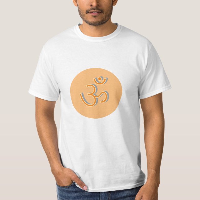 T-Shirt com om ou AUM (Frente)