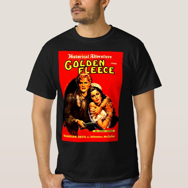 T-Shirt com ouro (Frente)