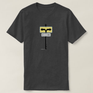 T-Shirt com pensamento excessivo Escolhas Indeci