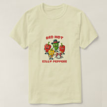 T-Shirt com pimentos de bobo - Diversão e Design Q