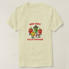 T-Shirt com pimentos de bobo - Diversão e Design Q
