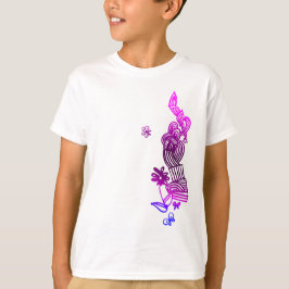 T-Shirt com porta de borboleta