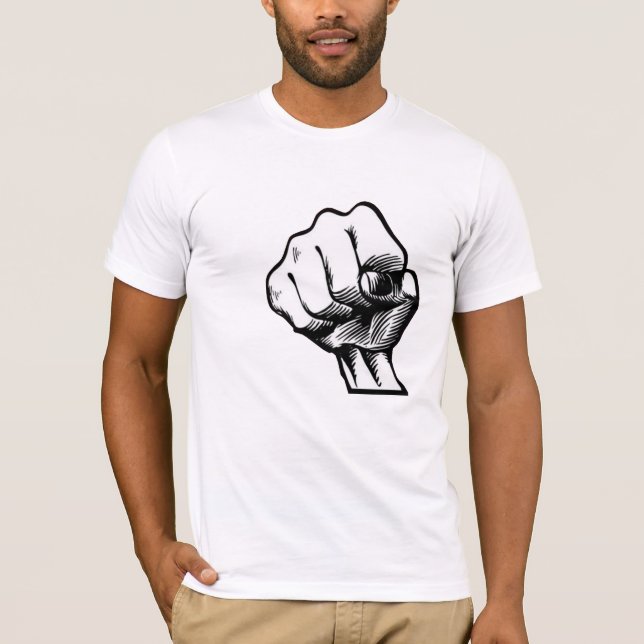 T-Shirt com Punho Cintado (Frente)