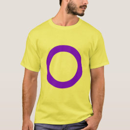 T-Shirt com Sinalizador Intersexual
