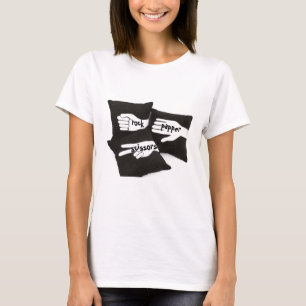 T-Shirt com tesoura de papel