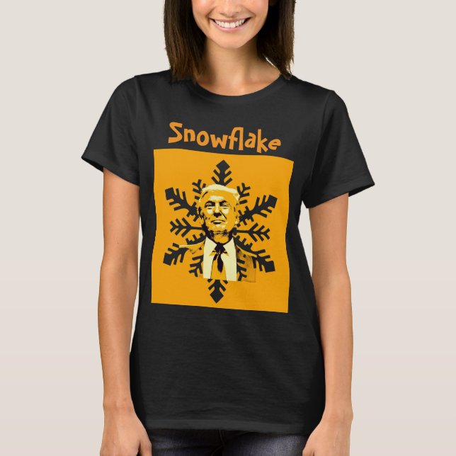 T-Shirt com tosta de neve (Frente)