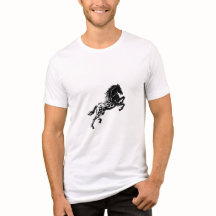 T-shirt com um desenho próprio de cavaloT-Shirt