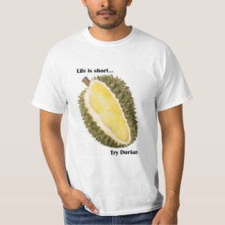 T-shirt com um design da fruta do Durian