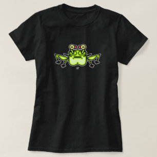 T-Shirt com um sapo estranho e rabugento v2-1