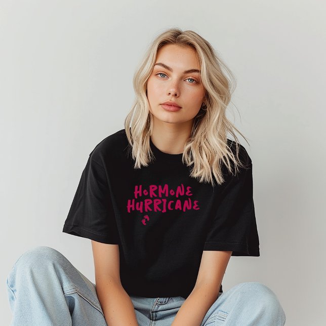 T-Shirt com uma digital de gravidez humorística (Criador carregado)