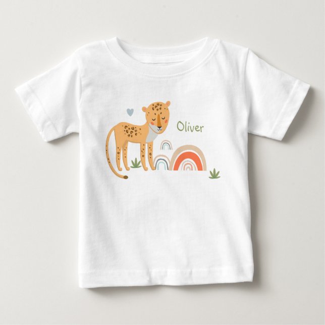 T-shirt com uma ilustração fofinha (Frente)