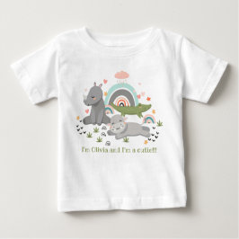T-shirt com uma ilustração fofinha