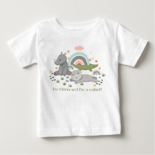 T-shirt com uma ilustração fofinha