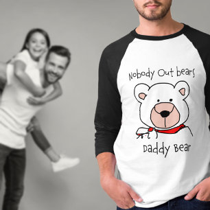 T-Shirt com Urso Pai Bonito