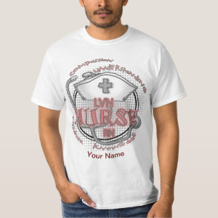 t-shirt com valor de Axiom de Enfermeira LVN