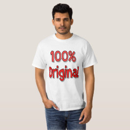 T-Shirt com Valor Original 100%