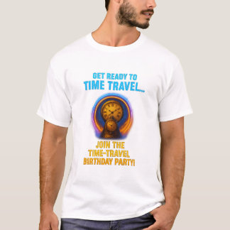 T-Shirt com Viagem de tempo