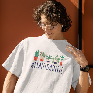 T-Shirt com vida útil do Pai vegetal