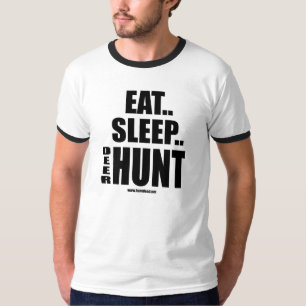 T-shirt Coma a caça dos cervos do sono