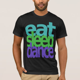 T-shirt coma a dança do sono