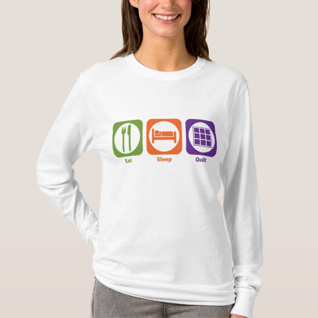 T-shirt Coma a edredão do sono (Frente)