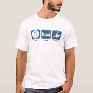 T-shirt coma a ruptura do sono
