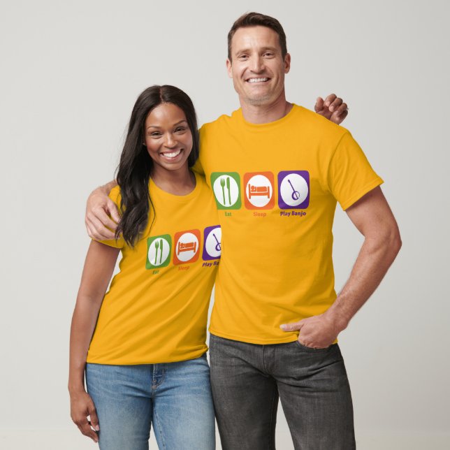 T-shirt Coma Banjo de Brincar no Sono (Unissex)
