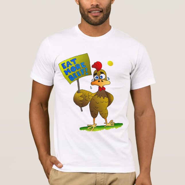 T-SHIRT COMA MAIS CARNE! (Frente)
