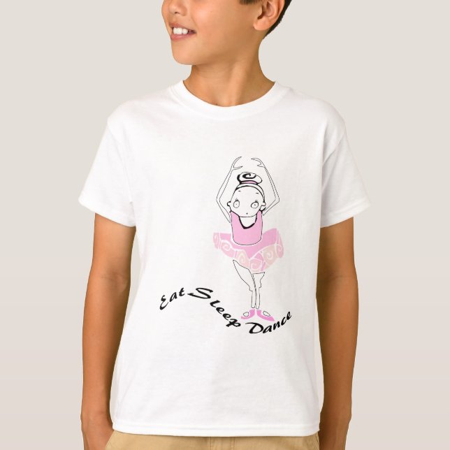T-shirt Coma o balé da dança do sono (Frente)