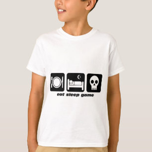 T-shirt Coma o jogo do sono